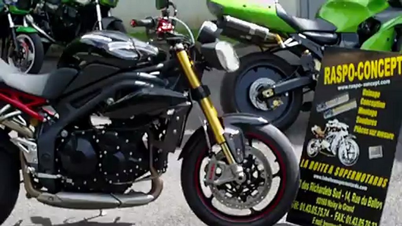 Triumph 1050 speed triple Philippe by Raspo-Concept