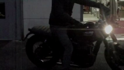 Triumph Bonneville Christian départ de chez Raspo Concept