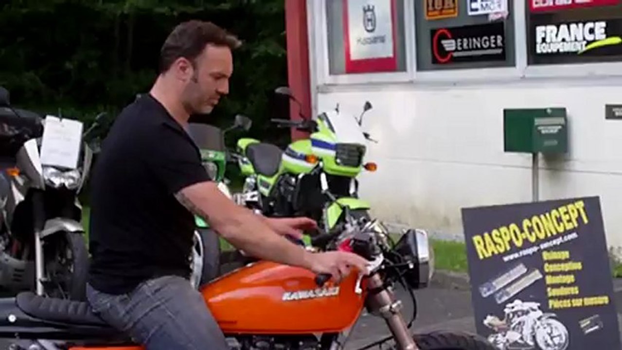 Z 1000 Michel Café Racer by Raspo-Concept 1er roulage