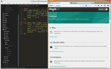 Tutoriel vidéo CakePHP : Générer un flux RSS