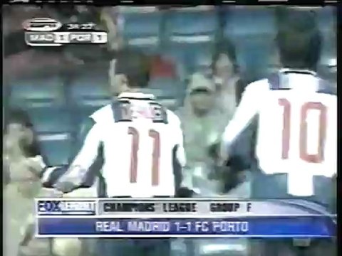 2003 (December 9) Real Madrid (Spain) 1-Porto (Portugal) 1 (Champions League)
