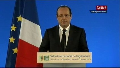 Événement : Conférence de presse de François Hollande au Salon de l'agriculture