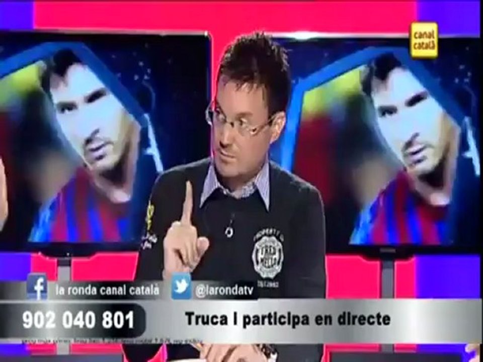 Criticas a Roncero y su gesto.