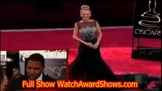Oscars 2013 Academy Awards  Michael Strahan Red Carpet in A STUNNING Black Gown