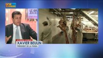 Xavier Beulin, président de la FNSEA - 25 février - BFM : Le Grand Journal 1/4