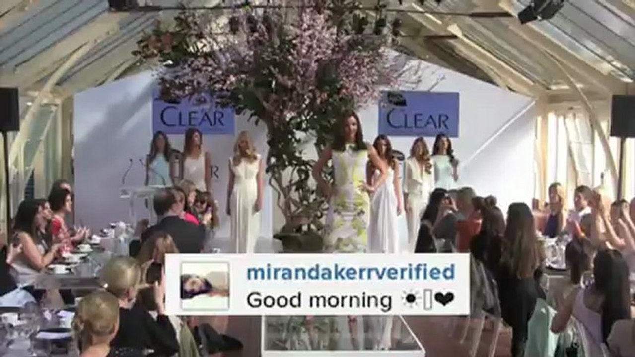 Ein Morgengruß von Miranda Kerr