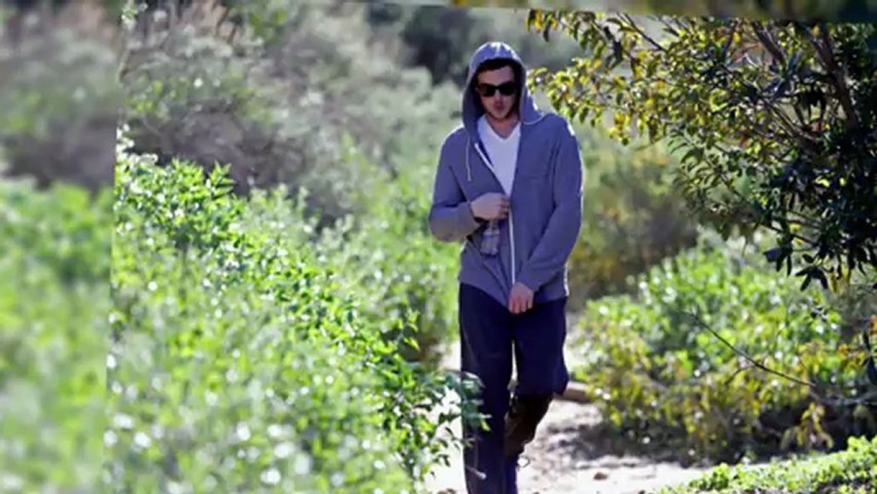 Glee-Star Cory Monteith beim Wandern
