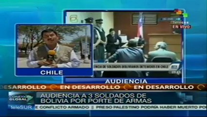 Download Video: Chile: soldados bolivianos rechazaron acusaciones