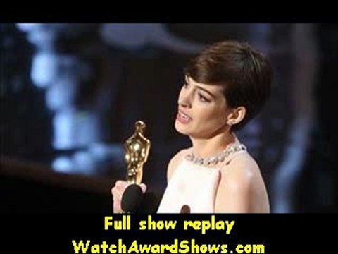 85th Oscars Anne Hathaway accepts an award onstage Oscars 2013