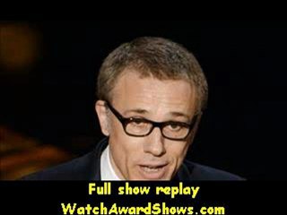 85th Oscars Christoph Waltz accepts the Best Supporting Actor award for Django Unchained Oscars 2013