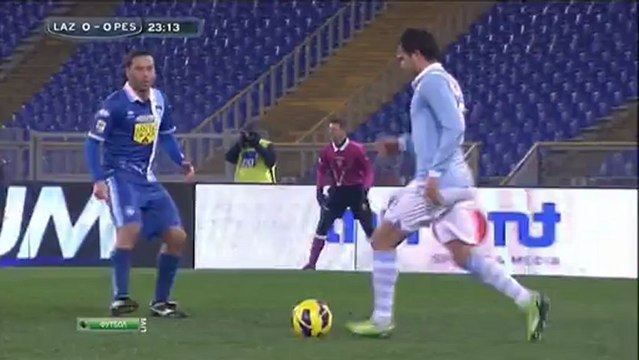 Лацио - Пескара 1 тайм