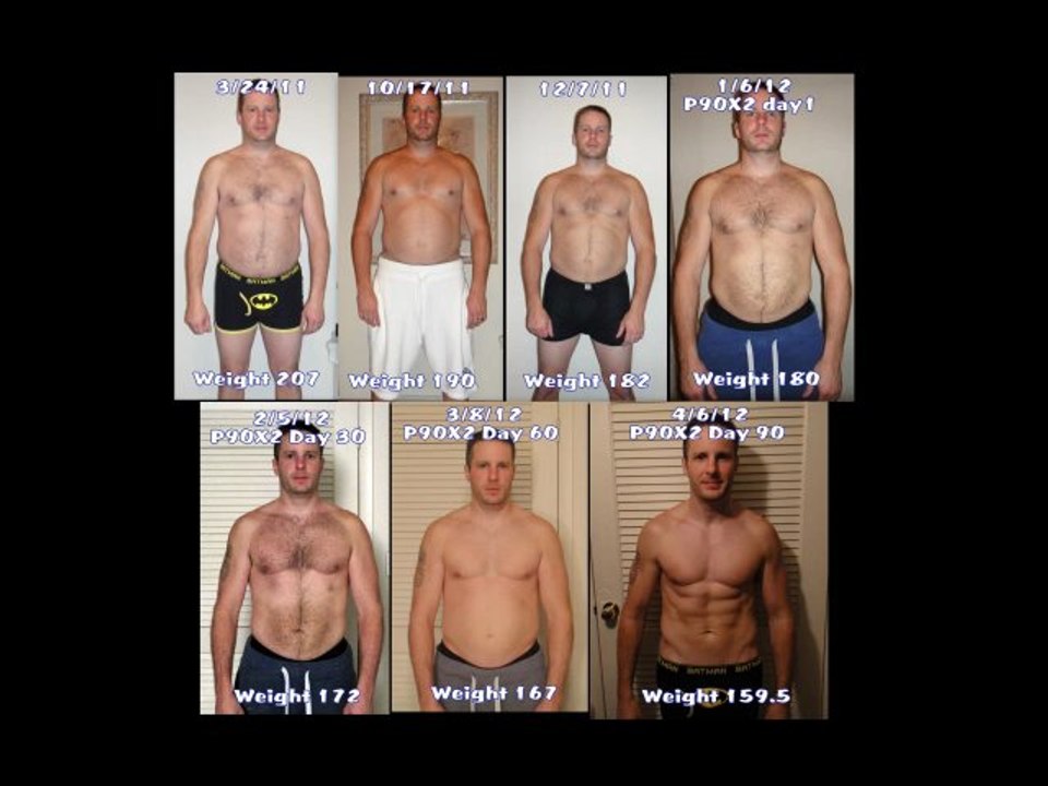 My P90X/P90X2 Transformation video