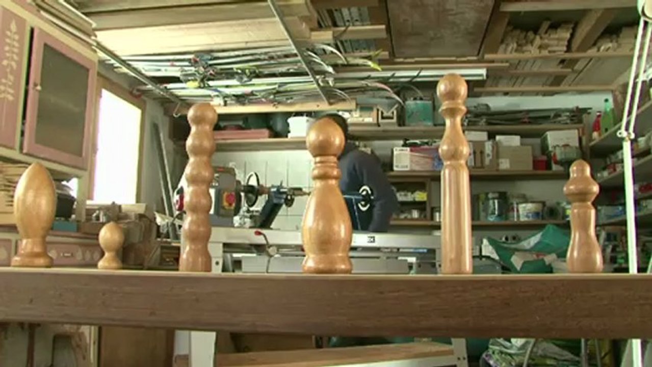 Objetos sexuales de madera