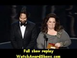 HD 720p Paul Rudd and actress Melissa McCarthy present onstage Oscars 2013