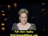 HD 720p Actress Meryl Streep presents the Best Actor award onstage Oscars 2013