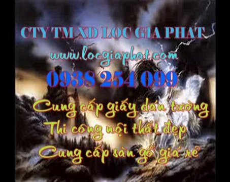 Giấy dán tường màu xanh da trời HCM call 0938 254 099