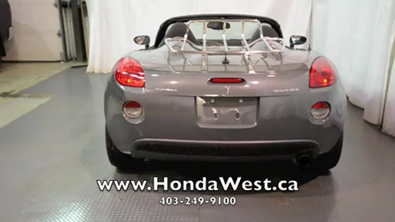 Used Convertible 2008 Pontiac Solstice at Honda West Calgary