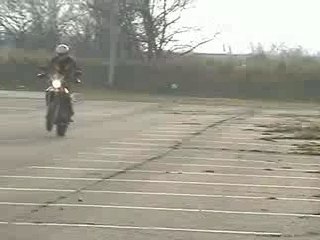 Stunt wheeling supermotard