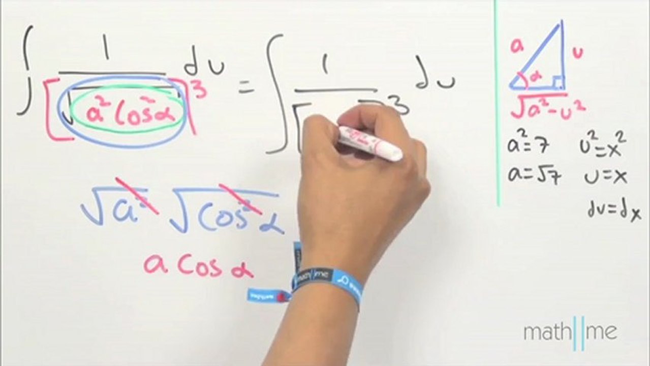 Integral por sustitución trigon. dx_(7-x^2)^3_2