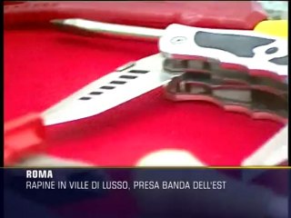 Furti nelle ville, presa la banda