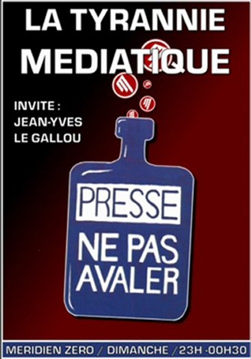 Méridien zéro 2013.02.24 JY le Gallou "La tyrannie médiatique" 1/2
