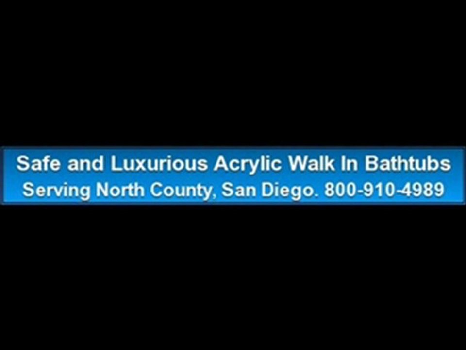 Walk in tubs san diego 800-910-4989