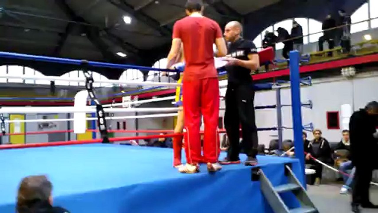 Quart de Finale Championnat de France Kick-Boxing Espoir -71 Kg