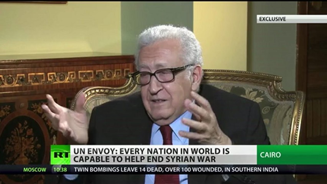 'Peaceful solution or Syria will be destroyed' - UN envoy Brahimi (RT EXCLUSIVE)