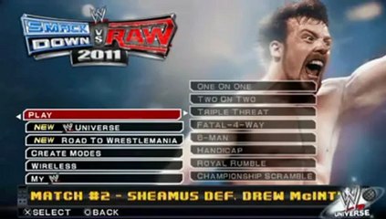 Smackdown vs Raw 2011 – PSP [Download .torrent]
