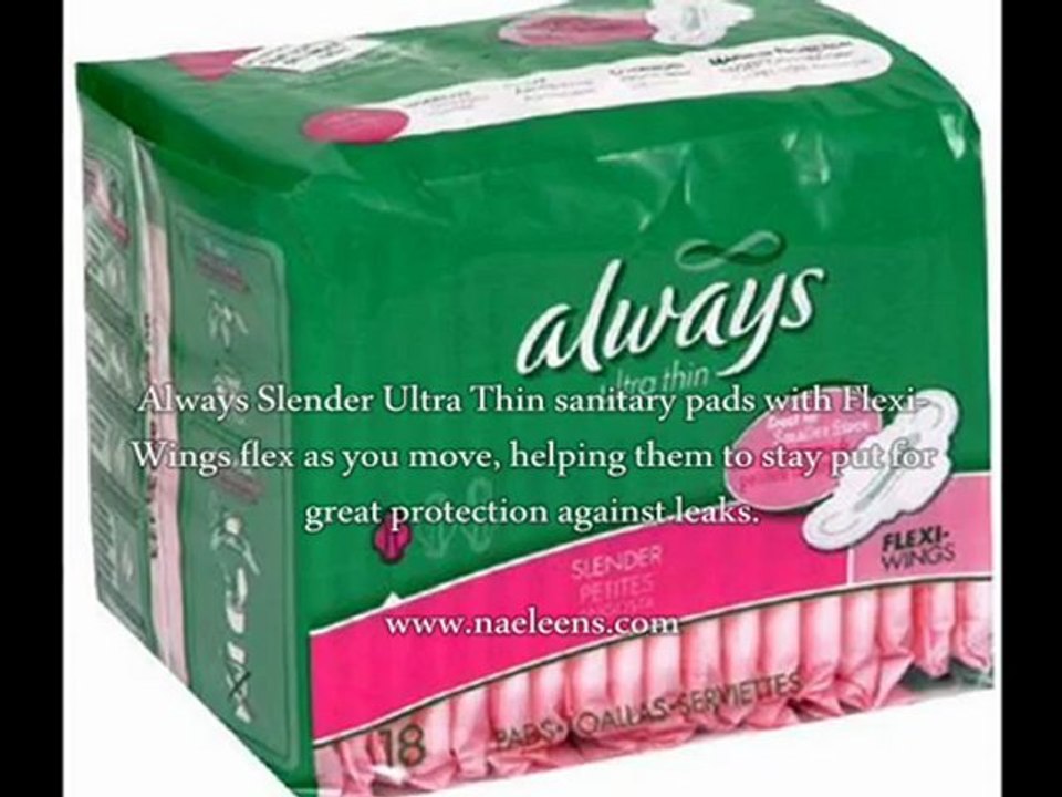 Always Slender Ultra Thin With Flexi-Wings?