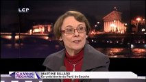Martine Billard à  « ÇA VOUS REGARDE » sur LCP le 25/02/2013