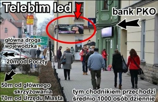 TELEBIM LUBAŃ, PLAC 3 MAJA TEL.782 666 777