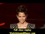 #Actress Halle Berry presents onstage Oscars 2013