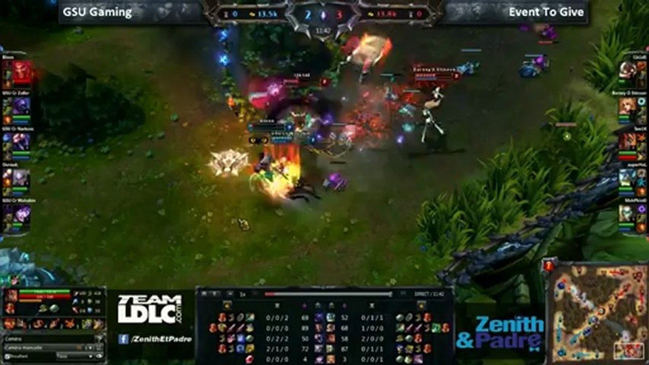 MIG 2012 - SLE : Finale - GSU Gaming vs Event2Give