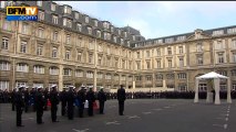 Discours d'Ayrault aux obsèques des policiers de la BAC tués sur le périphérique - 25/02