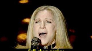 @Singer actress Barbra Streisand performs onstage Oscars 2013