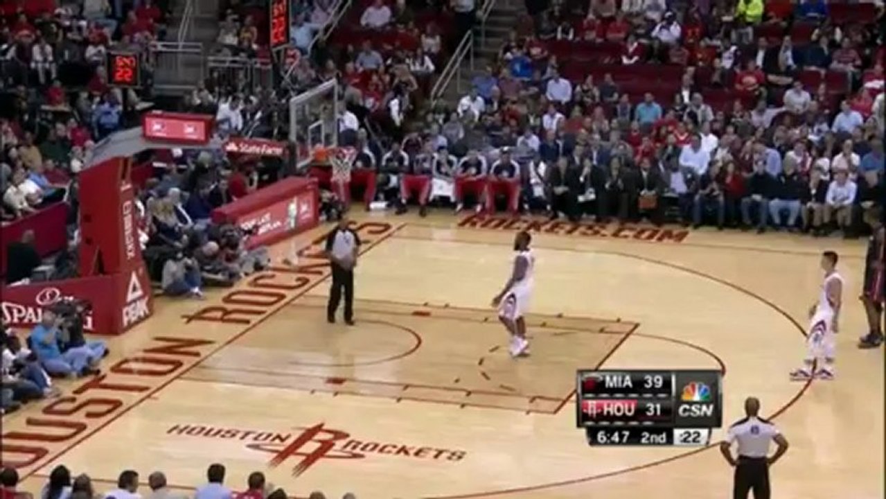 Funny James Harden Hi-Fives with Invisible Team mates