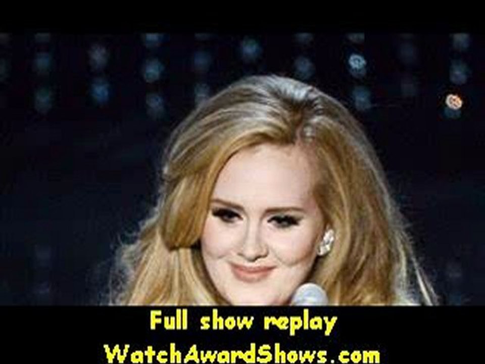 @Singer Adele performs onstage Oscars 2013