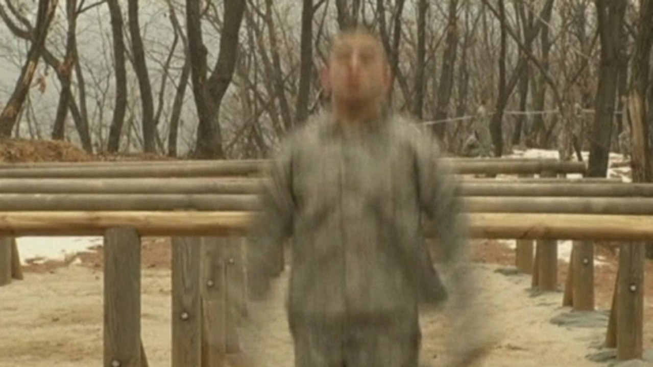 US conduct military training