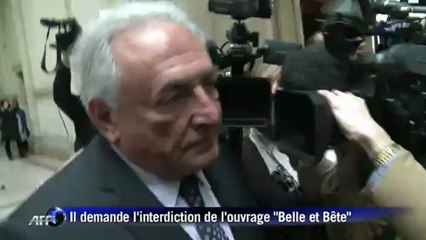 Livre de Marcela Iacub: DSK présent à l'audience