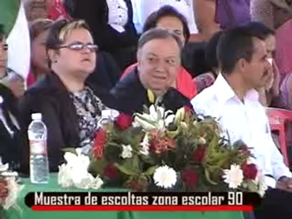 Muestra de escoltas zona escolar 90 Atotonilco el Alto Jal.