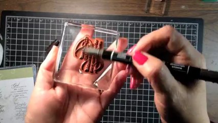 Stampin' Up! Video Tutorial Canvas Creations Tip