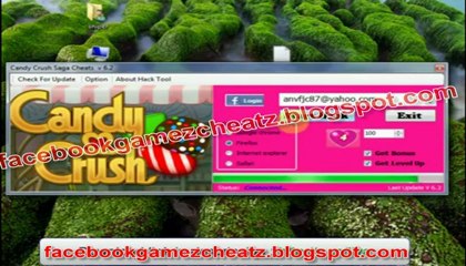 Candy crush saga cheat engine 2013 !#FULLY WORKING#!