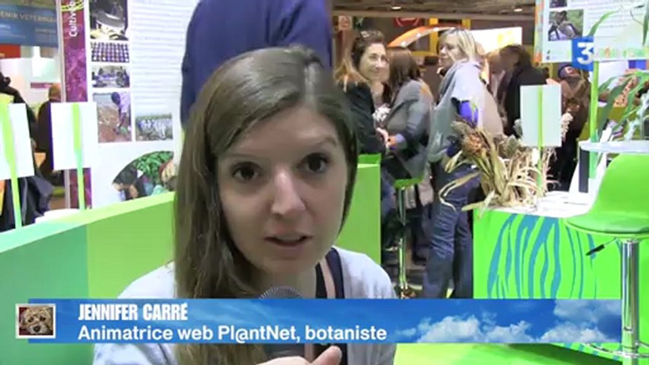 SIA 2013 : Jennifer Carré, animatrice de réseaux, botaniste