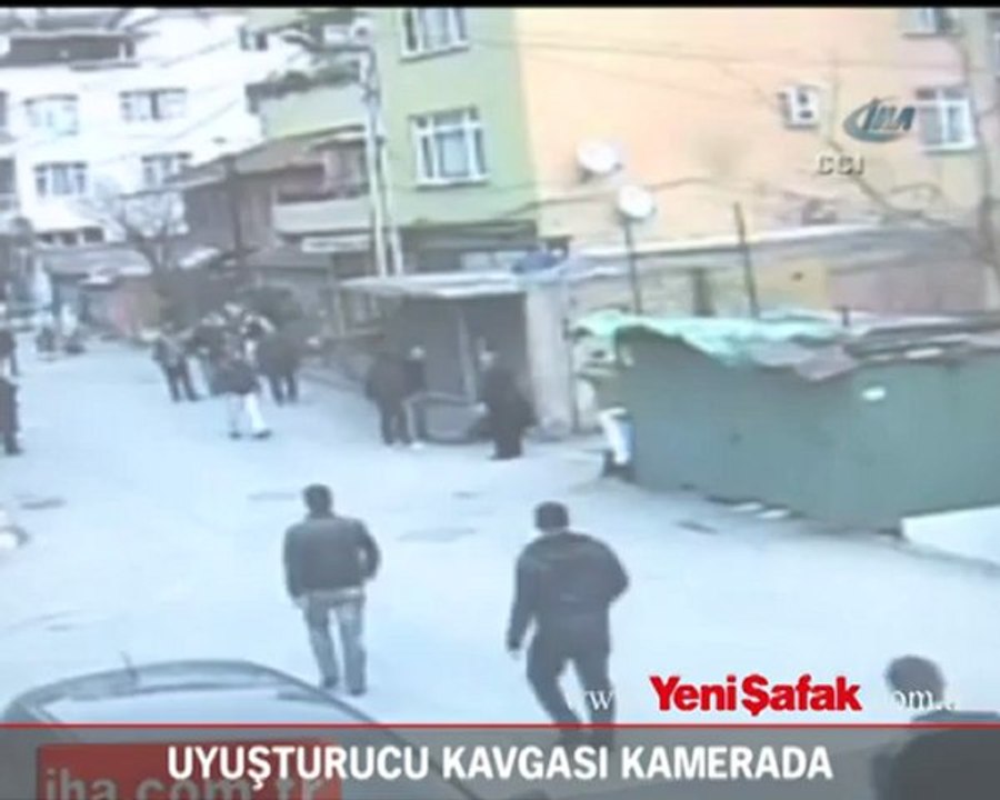 Uyuşturucu kavgası kamerada