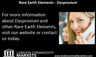 Rare Earth Elements - Uses for Dysprosium