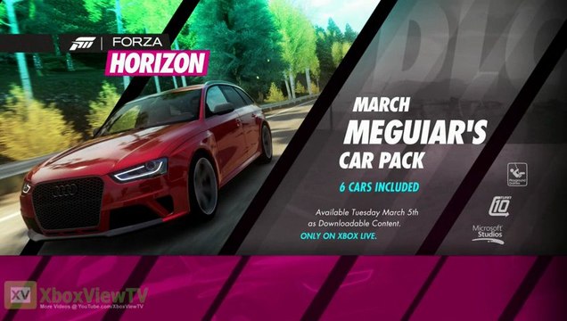 Forza Horizon | March DLC: Meguiar's Car Pack Trailer (2013) [EN] | HD