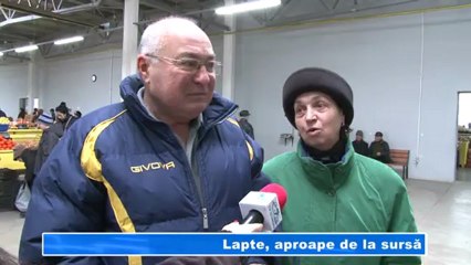 Lapte aproape de la sursa