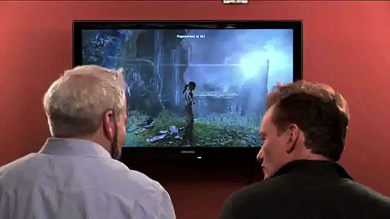 Tomb Raider (PS3) - tomb raider chez conan o brien