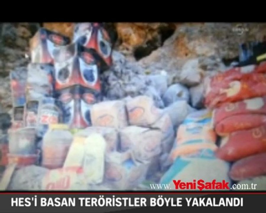 Hes'i basan teröristler böyle yakalandı